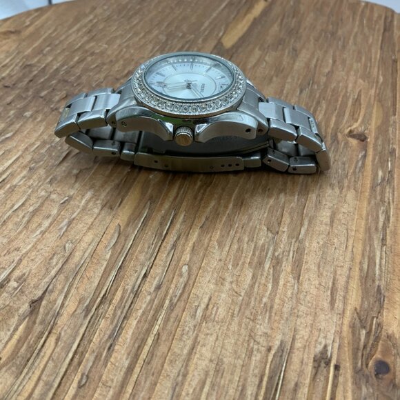 Fossil ES2879 Woman Silver Stainless Steel Analog Dial Quartz Watch - Picture 3 of 5